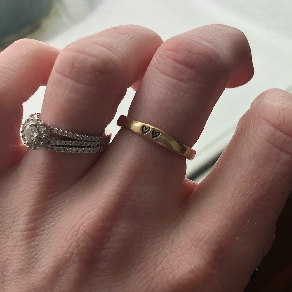 Lisa Leonard 10K Yellow Gold Stacking Ring